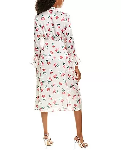 Gemma Bow Tie Midi Dress Women 2 Gemma Bow Tie Midi Dress Women - Image 2