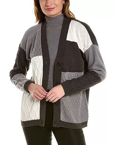 Patchwork Cardigan Women 1 Patchwork Cardigan Women