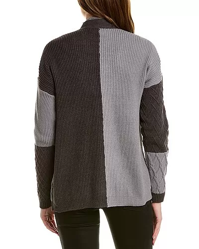 Patchwork Cardigan Women 2 Patchwork Cardigan Women - Image 2