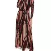 Anne Klein Mesh Maxi Dress Women