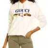 Gucci Sequin Logo Hoodie Women