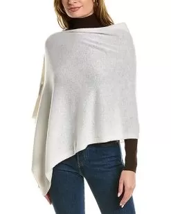 Classic Cashmere Poncho Women