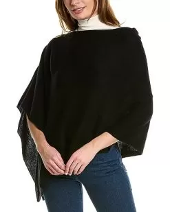 Classic Cashmere Poncho Women