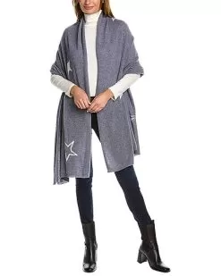 Stars Cashmere Wrap Women