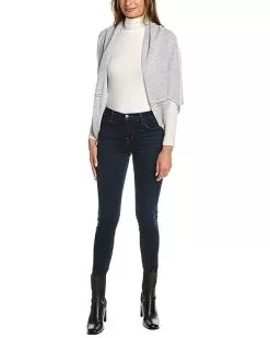 Pinstripe Cashmere Sweater Women