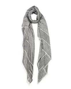 Turkish Glitter Linen-Blend Scarf Women