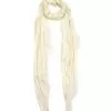 Turkish Stripe Linen-Blend Scarf Women