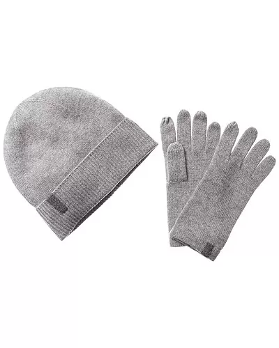 Hat & Gloves Set Women Grey 4 Hat & Gloves Set Women Grey - Image 4