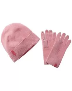 Hat & Gloves Set Women Grey 15 Hat & Gloves Set Women Grey -Fashion Clothing Store 1111013531 RLLD rose 1