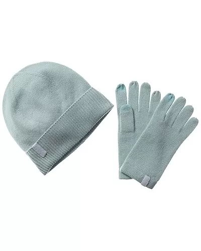 Hat & Gloves Set Women Grey 3 Hat & Gloves Set Women Grey - Image 3