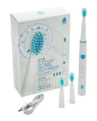 USB Rechargeable Sonic Toothbrush Women 1 USB Rechargeable Sonic Toothbrush Women