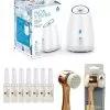 Facial Steamer, Hyaluronic Acid & Dual Side Facial Brush Women