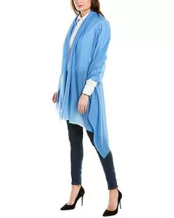 Women's Marina Blue Cashmere Scarf