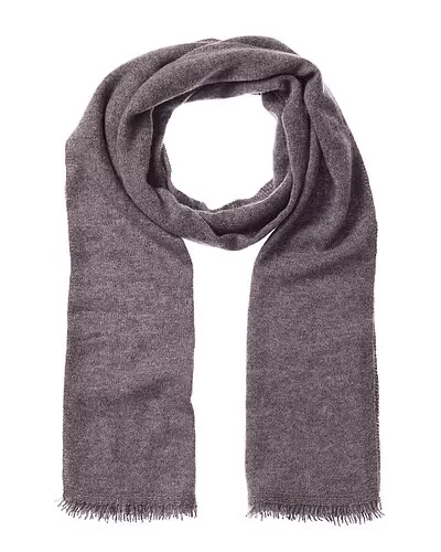 Loop Fringe Cashmere Scarf Women 1 Loop Fringe Cashmere Scarf Women