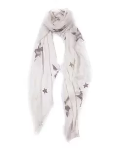 Tissue Cashmere-Blend Faded Stars Scarf Women