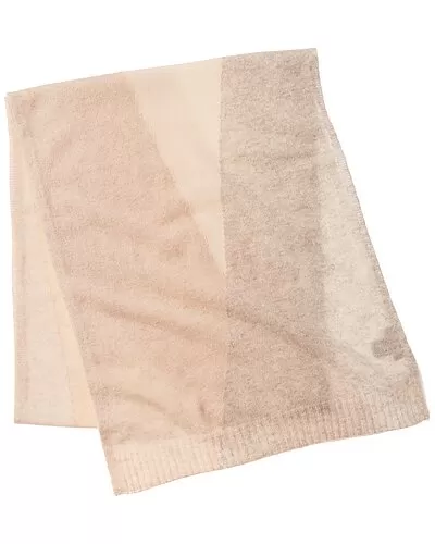 Split Colorblocked Cashmere Scarf Women 2 Split Colorblocked Cashmere Scarf Women - Image 2