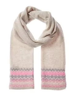 Fairisle Cashmere Scarf Women