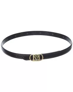 MCM Mode Travia Reversible Leather Belt Women
