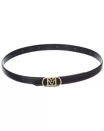 MCM Mode Travia Reversible Leather Belt Women 1 MCM Mode Travia Reversible Leather Belt Women