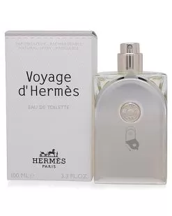 Hermès Unisex 3.3oz Voyage D'Hermes Refillable EDT Spray Women