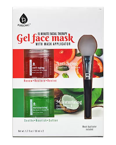 15-Minute Facial Therapy Gel Face Mask Women 1 15-Minute Facial Therapy Gel Face Mask Women