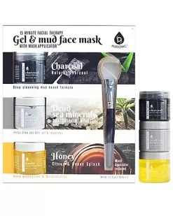 15-Minute Facial Therapy Gel & Mud Face Mask Women