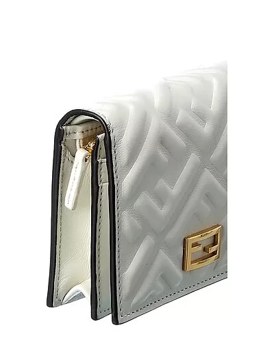 FENDI Baguette Mini Leather Coin Purse Women 3 FENDI Baguette Mini Leather Coin Purse Women - Image 3