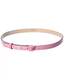 Versace La Medusa Leather Belt Women