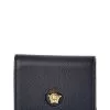 Versace La Medusa Leather Coin Purse Women