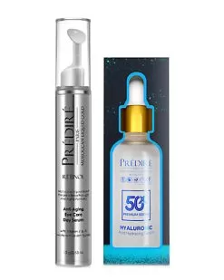 50X Hyaluronic Acid Hydrating & Intensive Rapid Renewal Eye Serum Set Women