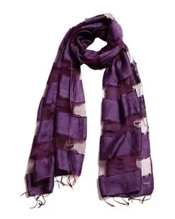 Hand Woven Silk-Blend Scarf Women