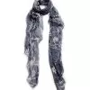 Floral Fade Cashmere-Blend Scarf Women