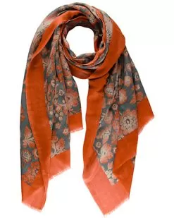 Floral Printed Scarf Women
