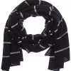 Cashmere Stripe Scarf Women