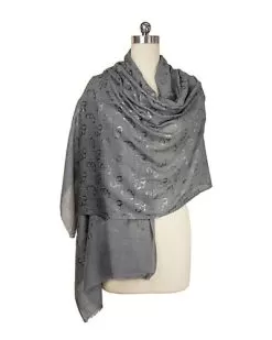 Women's Wool & Silk-Blend Wrap