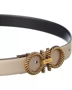 Salvatore Ferragamo Gancini Reversible & Adjustable Leather Belt Women 6 Salvatore Ferragamo Gancini Reversible & Adjustable Leather Belt Women -Fashion Clothing Store 1111914855 RLLD 3