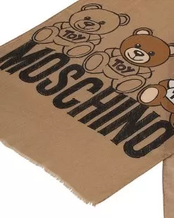 MOSCHINO Wool Scarf Women -Fashion Clothing Store 1111950884 RLLD 3