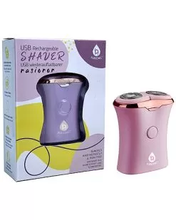 Pink Rechargeable USB Shaver Women
