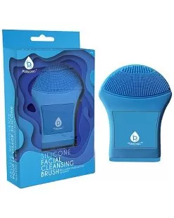 Blue Advanced Facial Cleansing Brush Microdermabrasion System Silicone Facial Brush Women