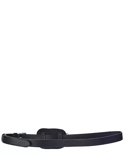 Prada Pouch Saffiano Leather Belt Women 2 Prada Pouch Saffiano Leather Belt Women - Image 2