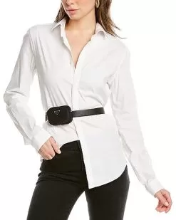 Prada Pouch Saffiano Leather Belt Women 8 Prada Pouch Saffiano Leather Belt Women -Fashion Clothing Store 1159237211 RLLD 4