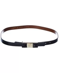 By Mario Valentino Lea Soave Leather Belt Women