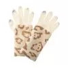 Reversible Animal Cashmere Gloves Women