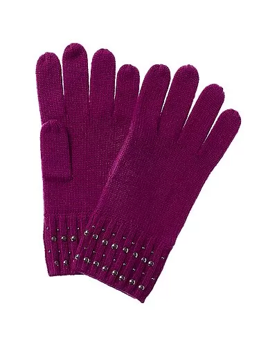 Studded Cashmere Gloves Women 1 Studded Cashmere Gloves Women