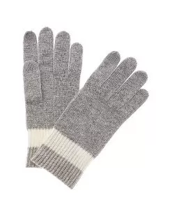 Olorblocked Jersey Cashmere Gloves Women
