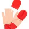 Colorblocked Cashmere Mittens Women