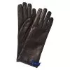 Leather Gloves With Bow Women