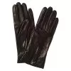 Leather Zip Gloves Women
