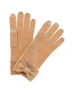 Bow Cashmere Gloves Women