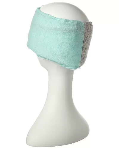 Colorblocked Ribbed Cashmere Headband Women 2 Colorblocked Ribbed Cashmere Headband Women - Image 2